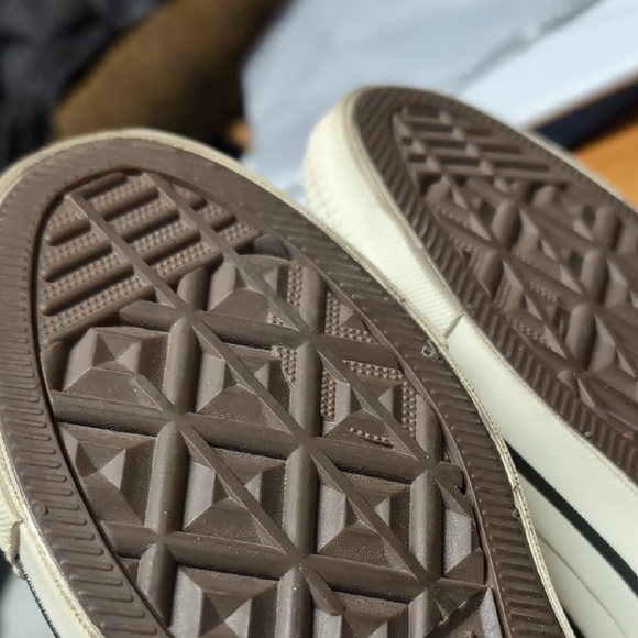 CDG x Converse Black Canvas Sneakers - Picture 9 of 10